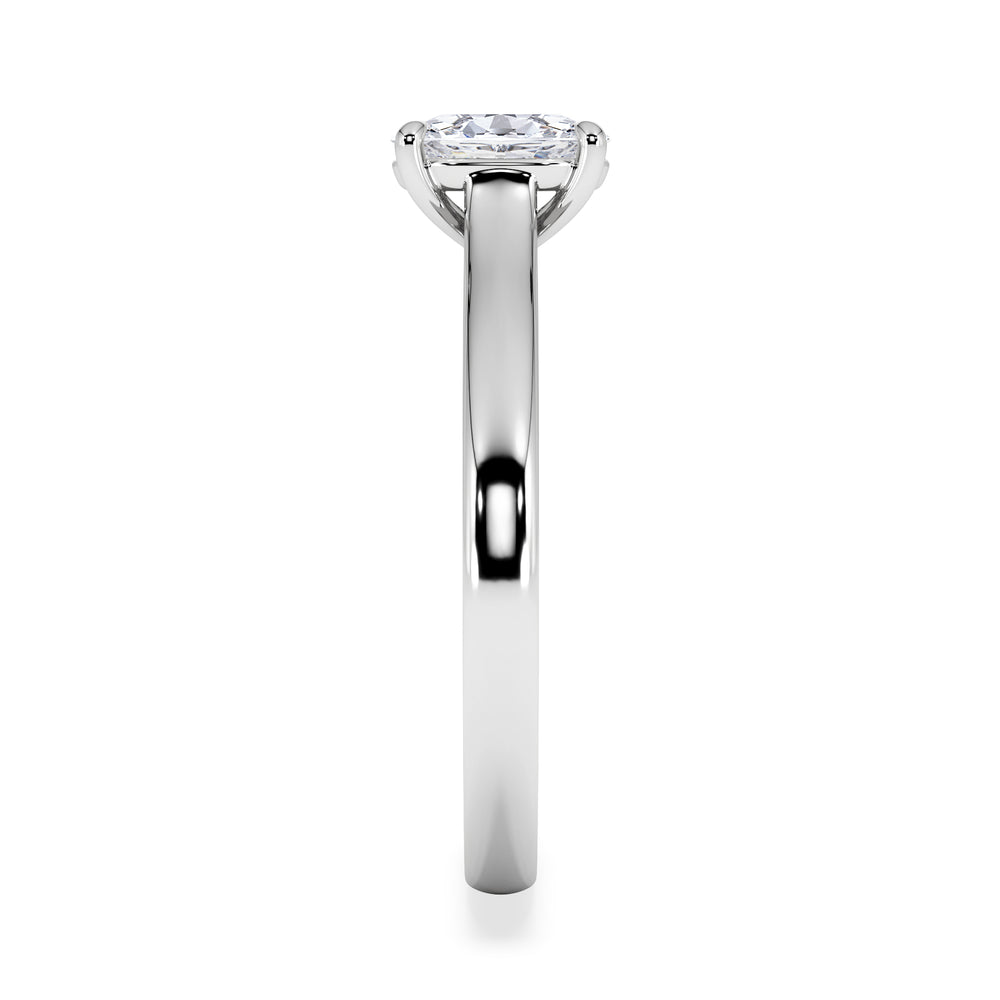 Amora Oval 0.50ct Lab Diamond Engagement Ring F/VS1 Set in Platinum