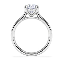 Amora Oval 2.00ct Lab Diamond Engagement Ring F/VS1 Set in 18K White Gold
