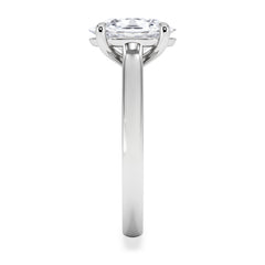 Amora Oval 2.00ct Lab Diamond Engagement Ring F/VS1 Set in 18K White Gold
