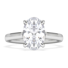 Amora Oval 2.00ct Lab Diamond Engagement Ring F/VS1 Set in 18K White Gold