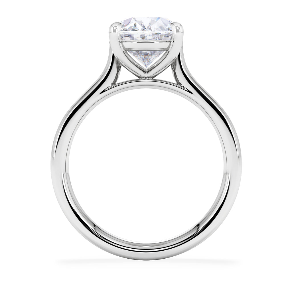 Amora Oval 3.00ct Lab Diamond Engagement Ring G/VS1 Set in Platinum