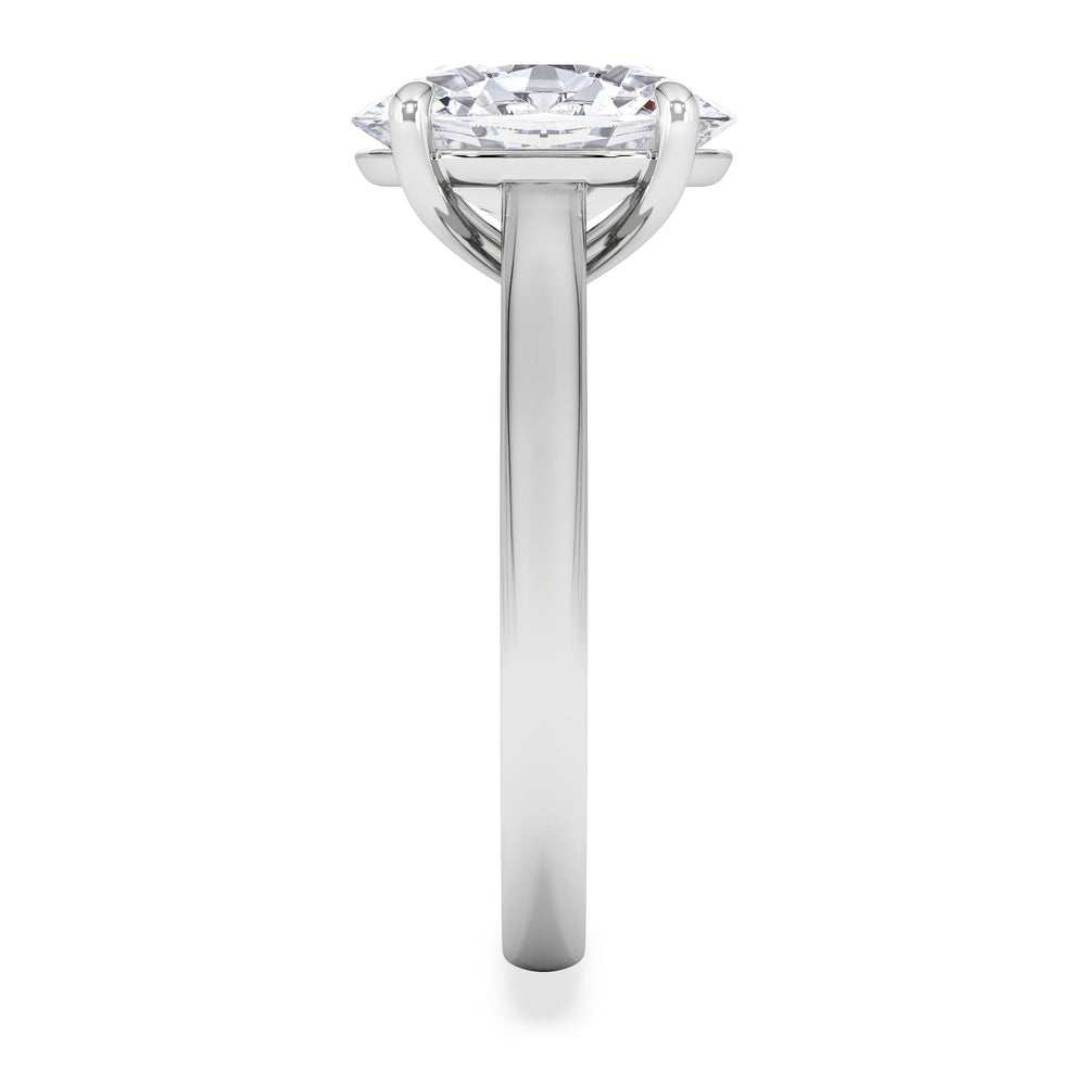 Amora Oval 3.00ct Lab Diamond Engagement Ring G/VS1 Set in Platinum