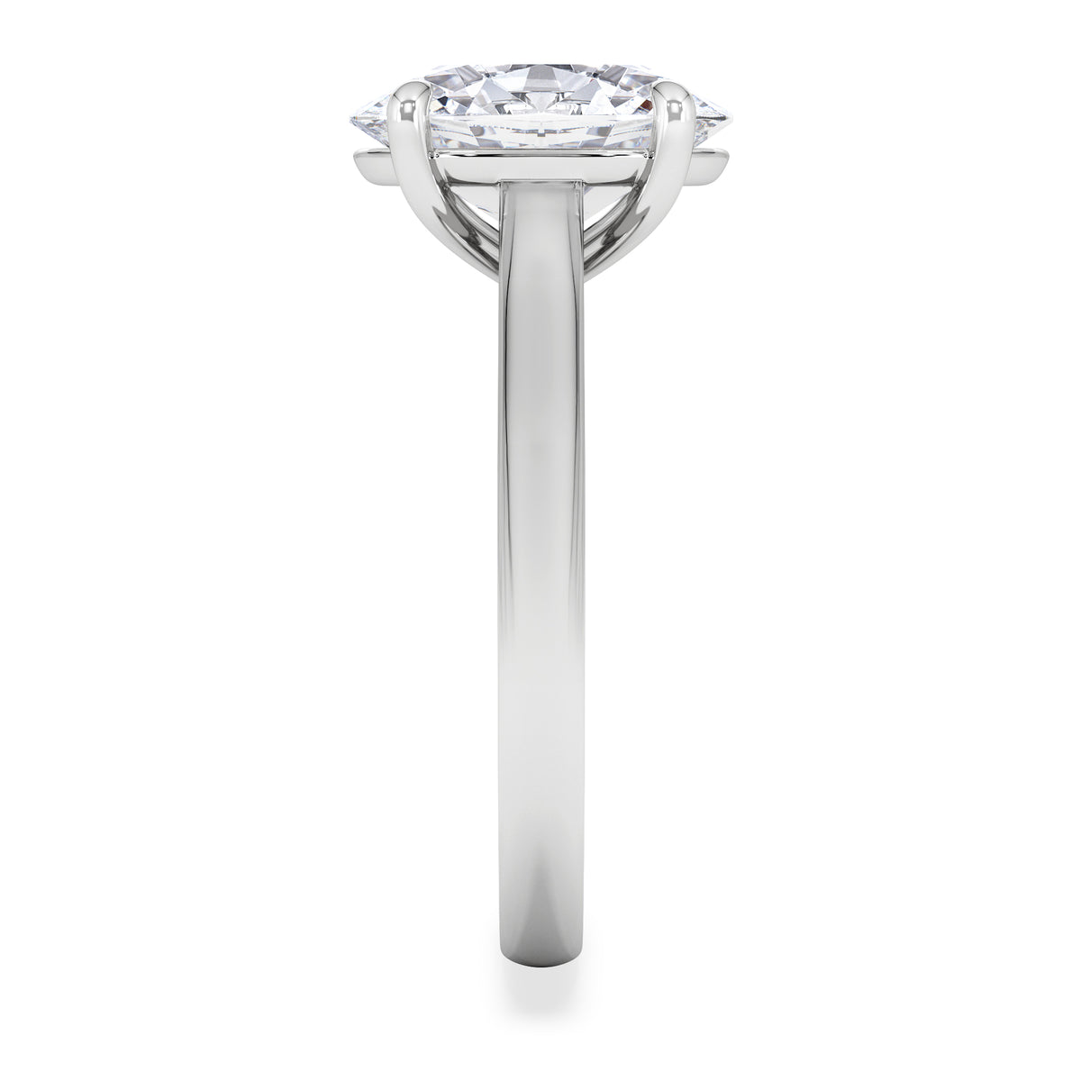 Amora Oval 3.00ct Lab Diamond Engagement Ring G/VS1 Set in Platinum