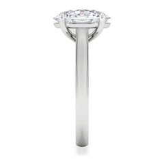 Amora Oval 3.00ct Lab Diamond Engagement Ring G/VS1 Set in 18K White Gold