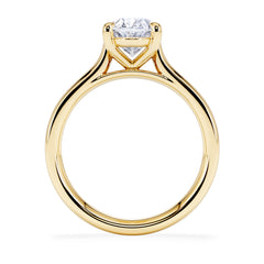 Amora Oval 2.00ct Lab Diamond Engagement Ring F/VS1 Set in 18K Gold