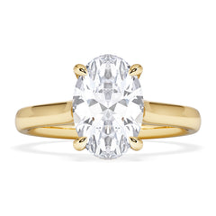 Amora Oval 2.00ct Lab Diamond Engagement Ring F/VS1 Set in 18K Gold