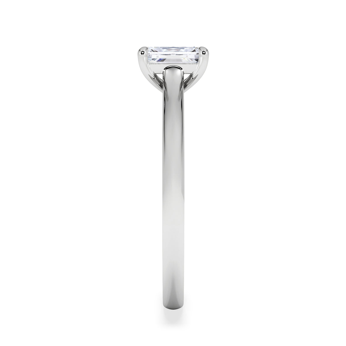 Amora Radiant 0.50ct Diamond Engagement Ring G/VS1 Set in Platinum