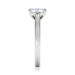 Amora Radiant 1.00ct Lab Diamond Engagement Ring F/VS1 Set in Platinum