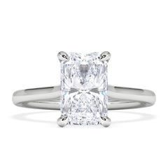 Amora Radiant 2.00ct Lab Diamond Engagement Ring F/VS1 Set in 18K White Gold