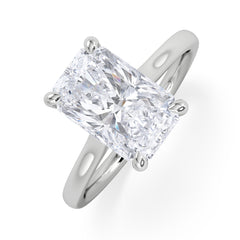 Amora Radiant 3.00ct Lab Diamond Engagement Ring G/VS1 Set in Platinum