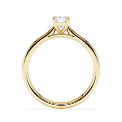 Amora Radiant 0.50ct Lab Diamond Engagement Ring F/VS1 Set in 18K Gold