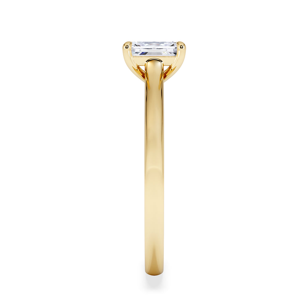 Amora Radiant 0.50ct Diamond Engagement Ring G/VS Set in 18K Gold