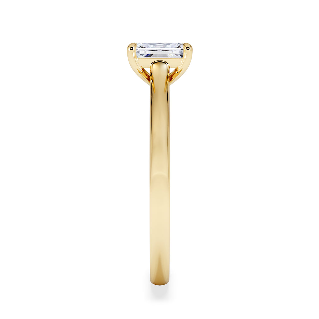 Amora Radiant 0.50ct Diamond Engagement Ring G/VS Set in 18K Gold