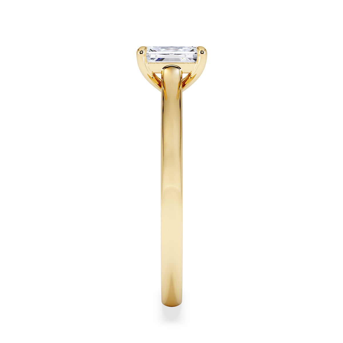 Amora Radiant 0.50ct Diamond Engagement Ring G/VS Set in 18K Gold