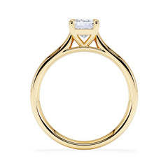 Amora Radiant 1.00ct Lab Diamond Engagement Ring F/VS1 Set in 18K Gold