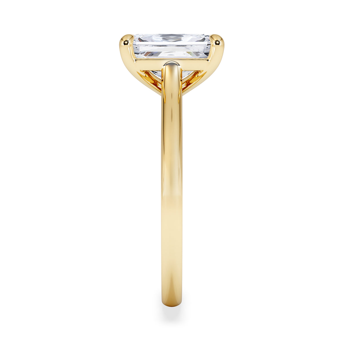 Amora Radiant 2.00ct Hidden Halo Lab Diamond Engagement Ring F/VS1 Set in 18K Gold