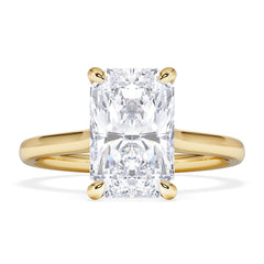Amora Radiant 3.00ct Lab Diamond Engagement Ring G/VS1 Set in 18K Gold