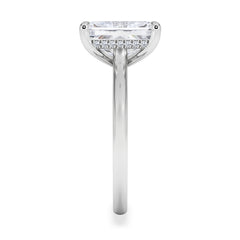 Amora Radiant 3.00ct Hidden Halo Lab Diamond Engagement Ring G/VS1 Set in Platinum