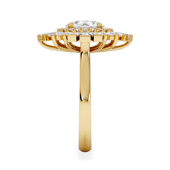 The Radiance Lab Diamond Ring 2.00ct H/SI Set in 9K Gold