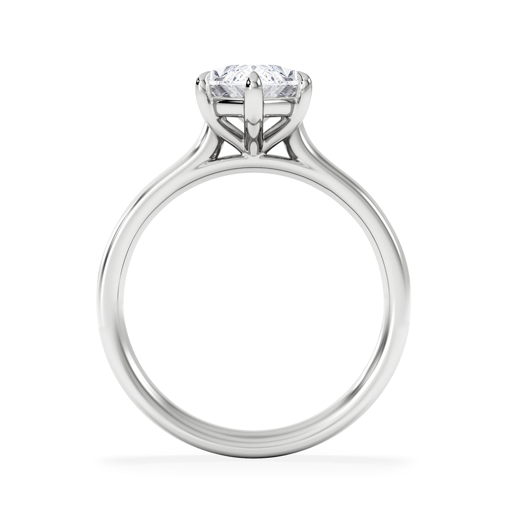 Amora Marquise 2.00ct Lab Diamond Engagement Ring F/VS Set in Platinum