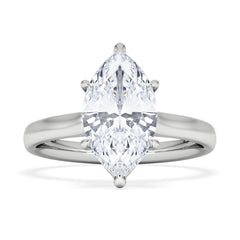 Amora Marquise 2.00ct Lab Diamond Engagement Ring F/VS Set in Platinum
