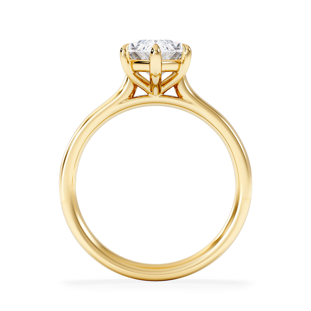 Amora Marquise 2.00ct Lab Diamond Engagement Ring F/VS Set in 18K Gold