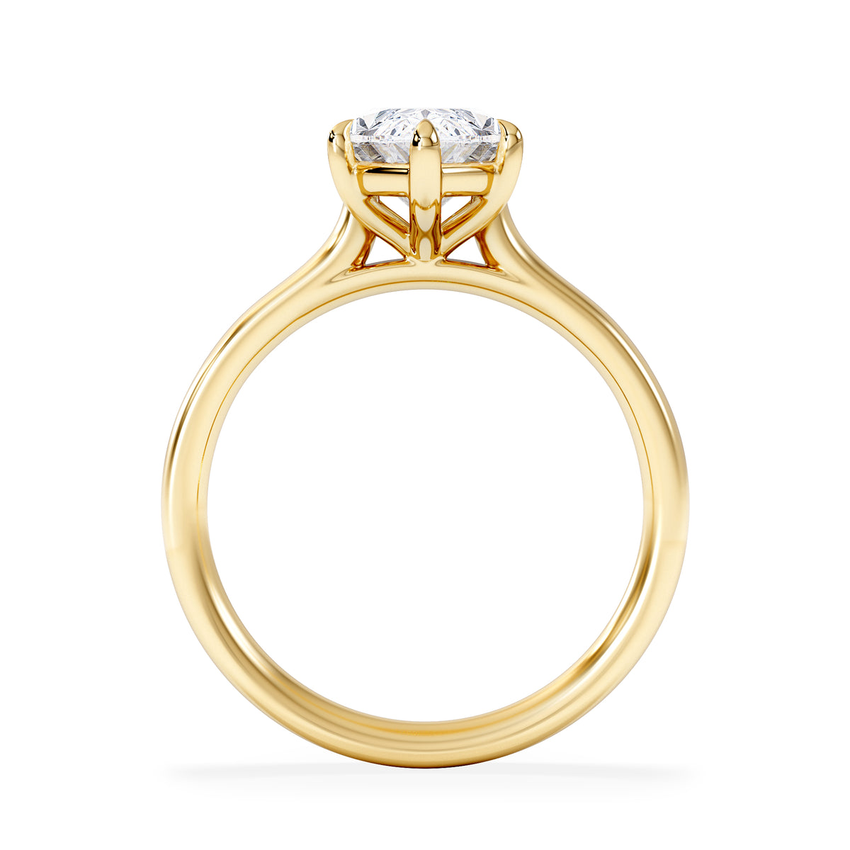 Amora Marquise 2.00ct Lab Diamond Engagement Ring F/VS Set in 18K Gold