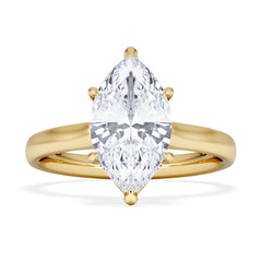 Amora Marquise 2.00ct Lab Diamond Engagement Ring F/VS Set in 18K Gold