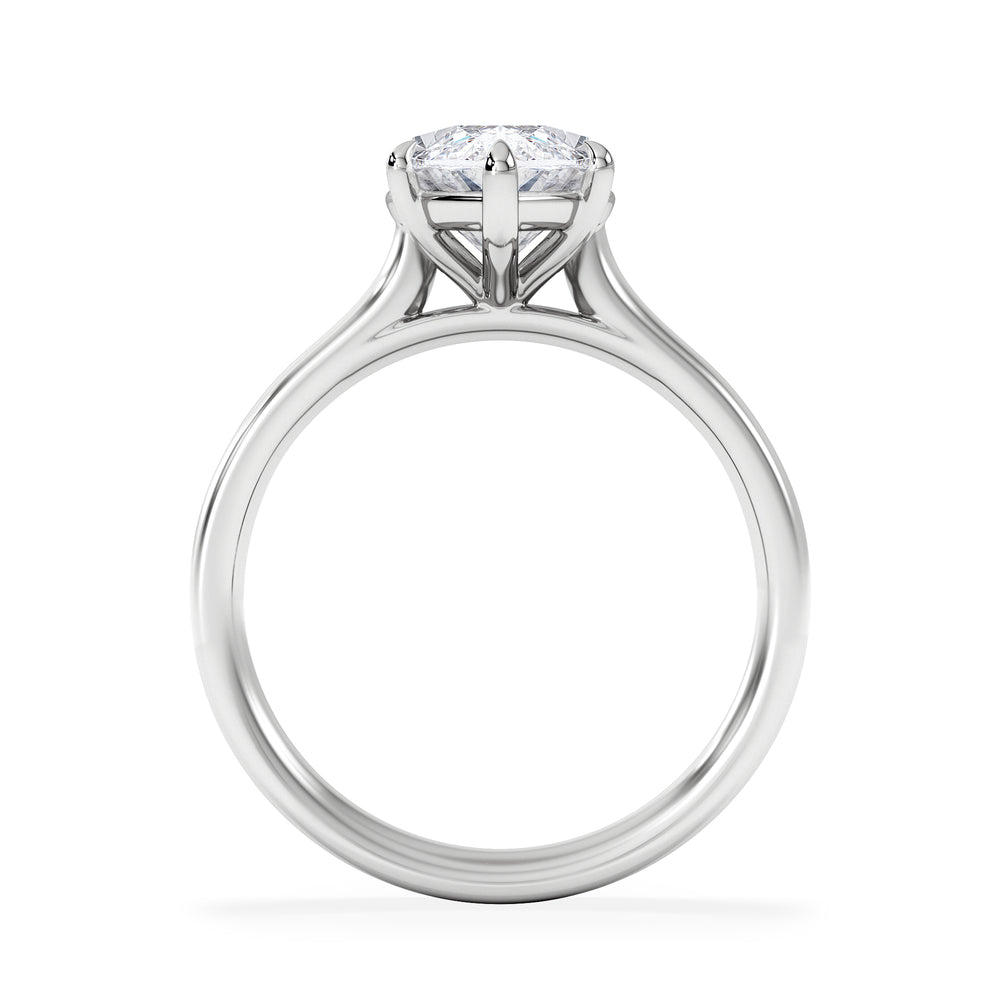 Amora Marquise 3.00ct Lab Diamond Engagement Ring G/VS Set in Platinum
