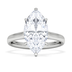 Amora Marquise 3.00ct Lab Diamond Engagement Ring G/VS Set in Platinum