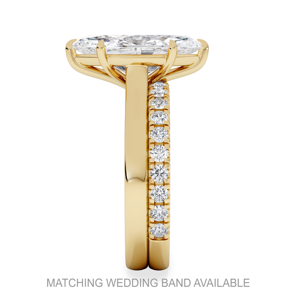 Amora Marquise 3.00ct Lab Diamond Engagement Ring G/VS Set in 18K Gold