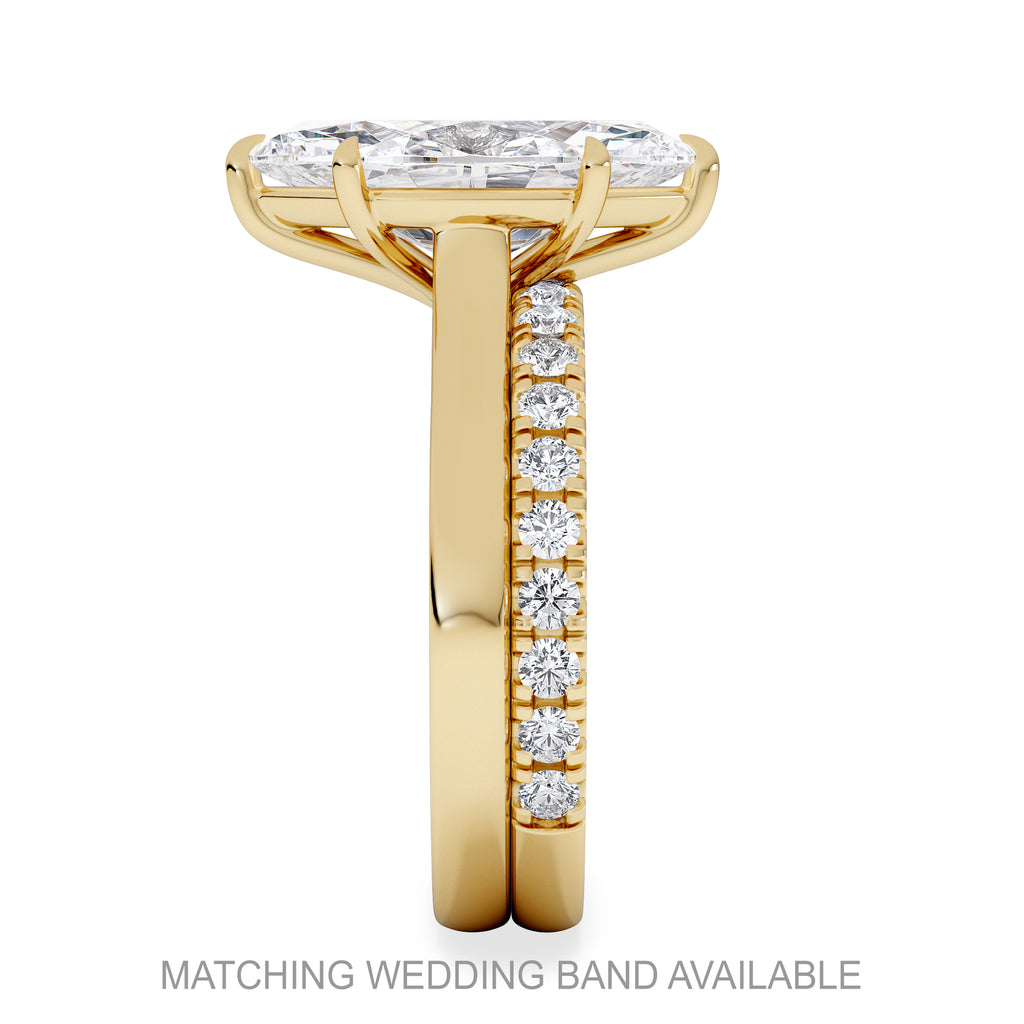 Amora Marquise 3.00ct Lab Diamond Engagement Ring G/VS Set in 18K Gold