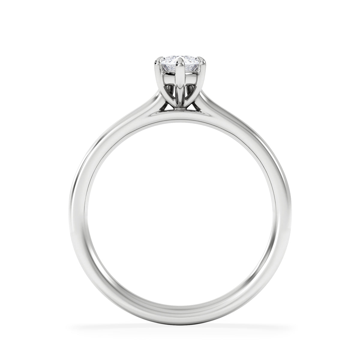 Amora Marquise 0.50ct Lab Diamond Engagement Ring F/VS Set in 18K White Gold