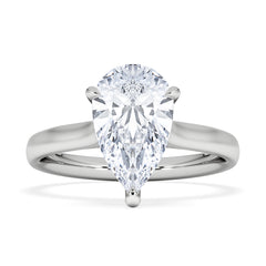 Amora Pear 2.00ct Lab Diamond Engagement Ring F/VS Set in 18K White Gold