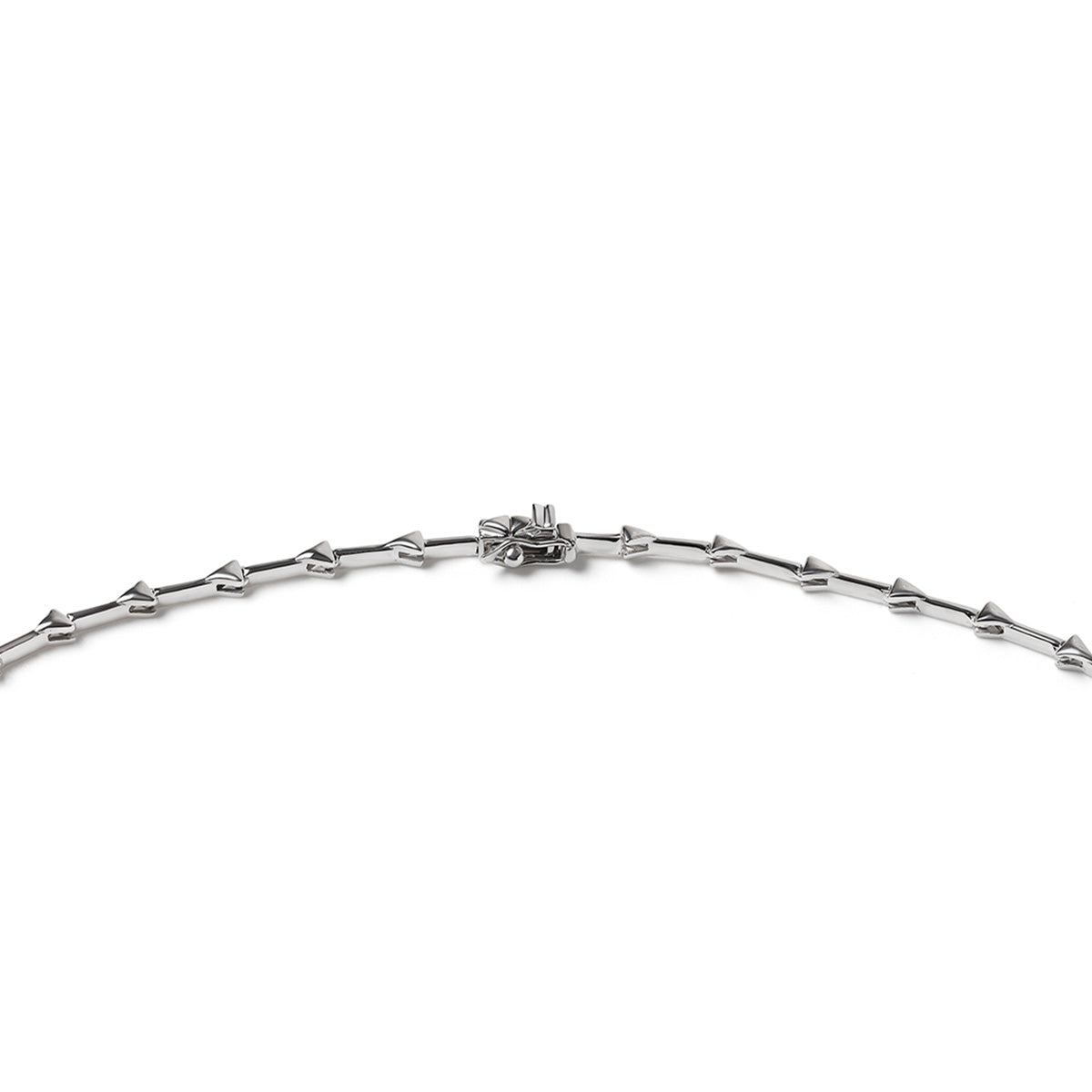 5.00ct Lab Diamond Flower Drop Necklace in 9K White Gold H/SI