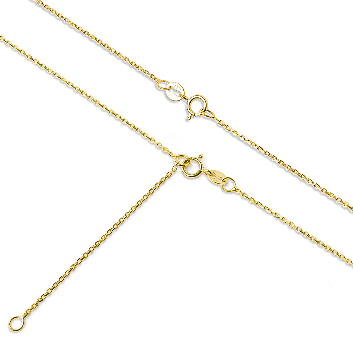 Lumia Lab Diamond Halo Necklace 1.30ct F/VS in 9K Gold