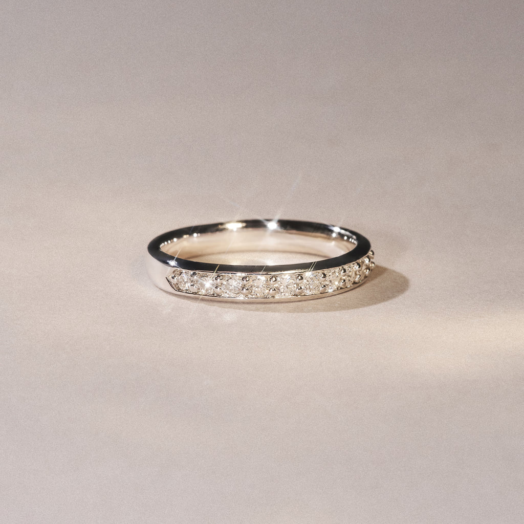 Lab Diamond Heritage Grain 0.50ct H/SI in 9K White Gold