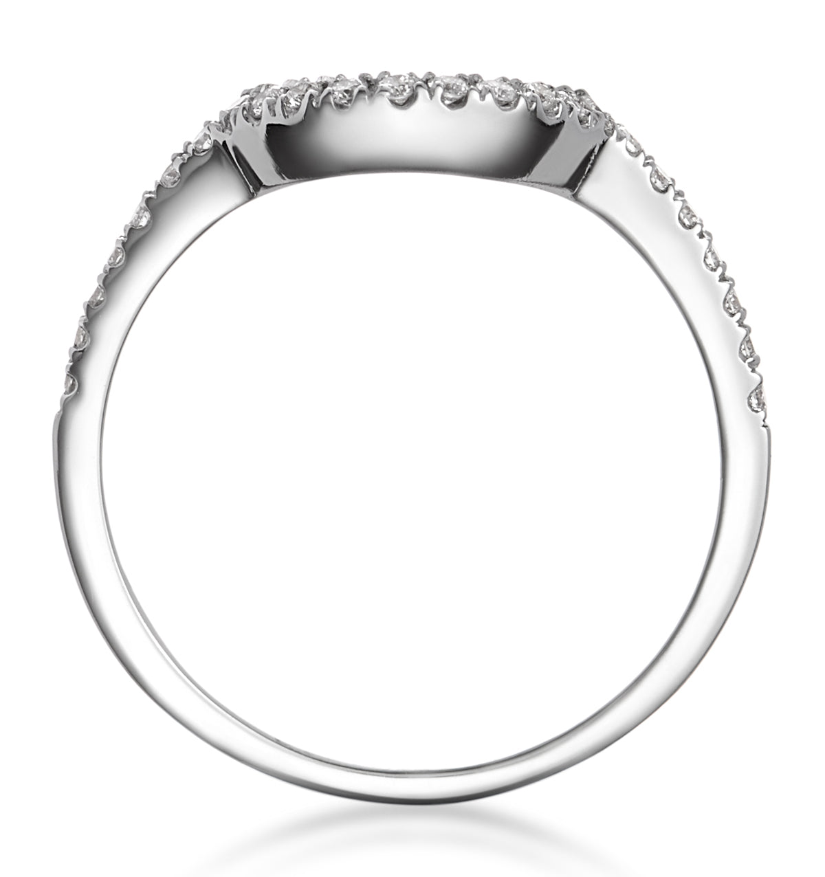 Ella Matching Wedding Band 0.30ct G/Si Diamond in Platinum