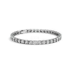 Men's Lab Diamond 1.00ct Tennis Bracelet in 925 Silver