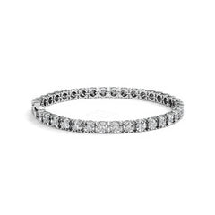 Men's Lab Diamond 1.00ct Tennis Bracelet in 925 Silver