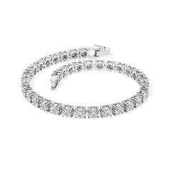 Men's Lab Diamond 1.00ct Tennis Bracelet in 925 Silver