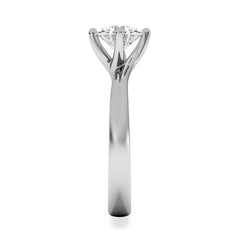 1 Carat Diamond Engagement Ring Lily Lab F/VS1 Platinum IGI Certified