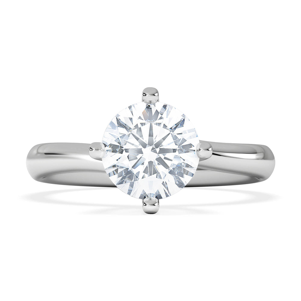 1.50ct Diamond Engagement Ring Lily Lab F/VS1 18K White Gold