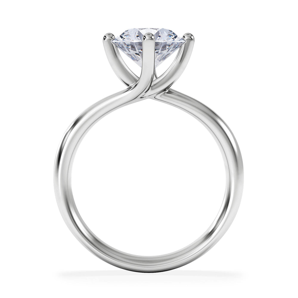 2 Carat Diamond Engagement Ring Lily Lab F/VS1 Platinum IGI Certified
