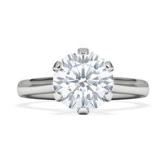 2 Carat Diamond Engagement Ring High Set Chloe Lab F/VS1 Platinum