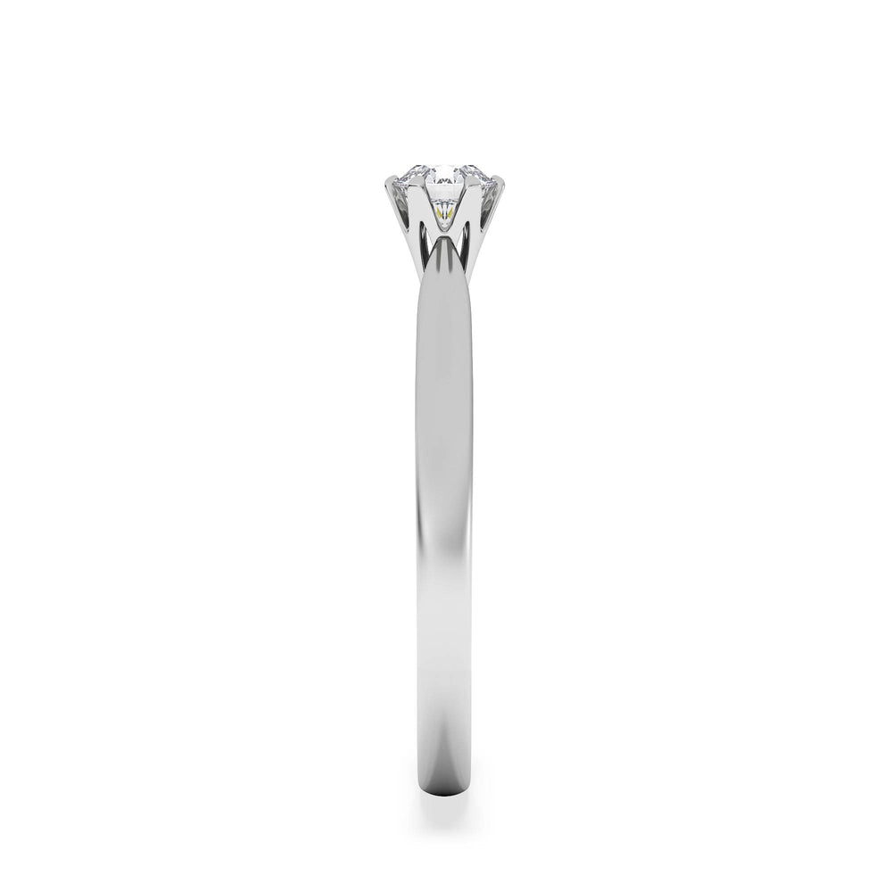 Engagement Ring Certified Diamond 0.33CT G/VS High Set Chloe 18K Gold