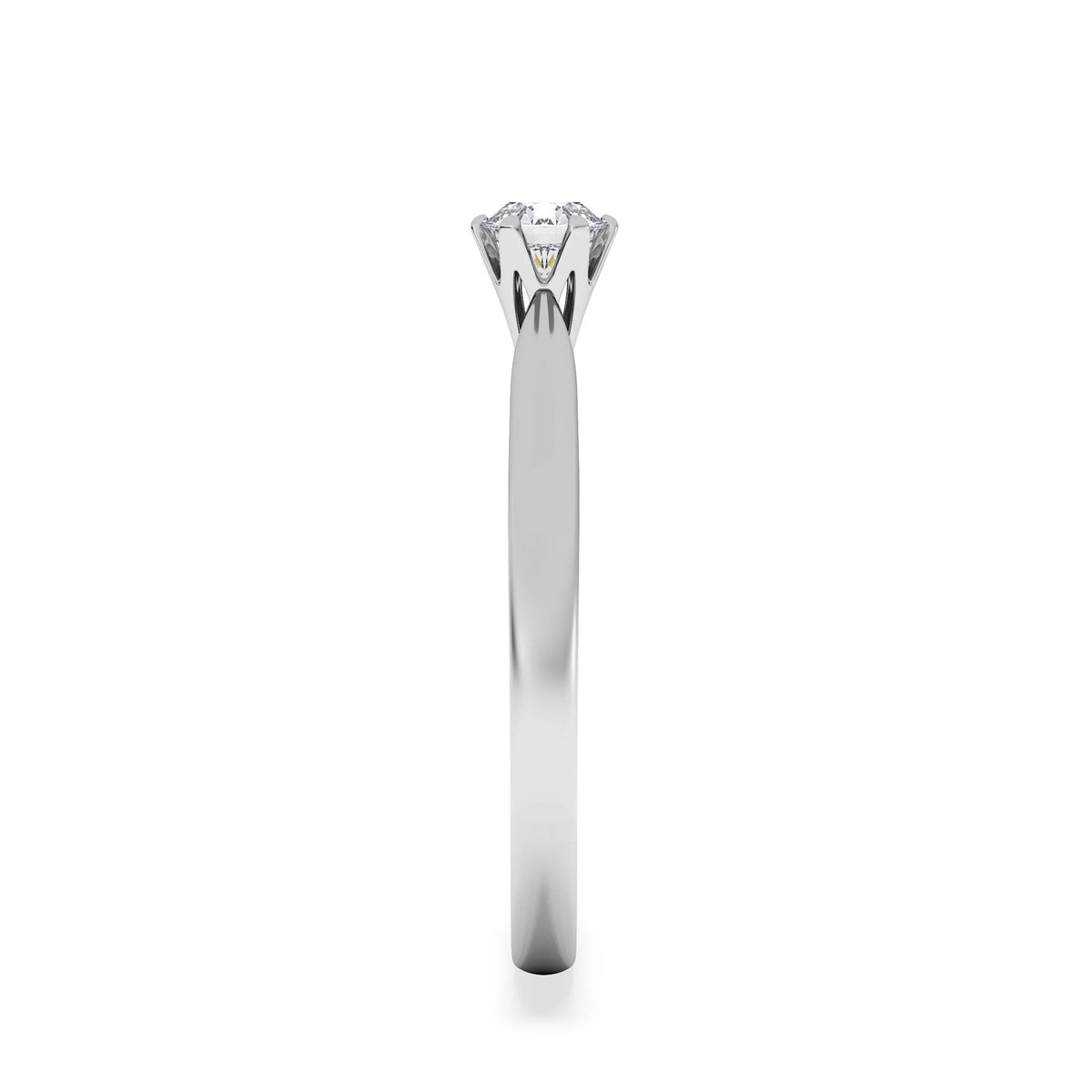 Engagement Ring Certified Diamond 0.33CT G/VS High Set Chloe 18K Gold