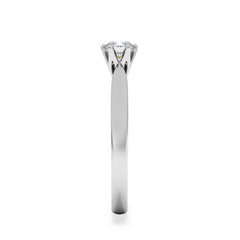 Certified 0.50CT Chloe High Platinum Engagement Ring G/VS