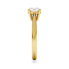 1 Carat Diamond Engagement Ring Elysia Lab FVS1 IGI Certified 18K Gold