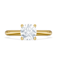 1 Carat Diamond Engagement Ring Elysia Lab FVS1 IGI Certified 18K Gold
